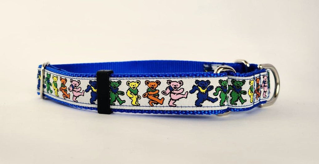 1" Dancing Bears Martingale Collar image 1