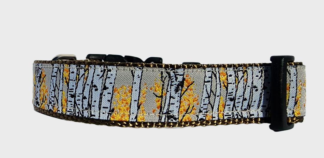 1" Aspen Tree Dog Collar or Leash image 2