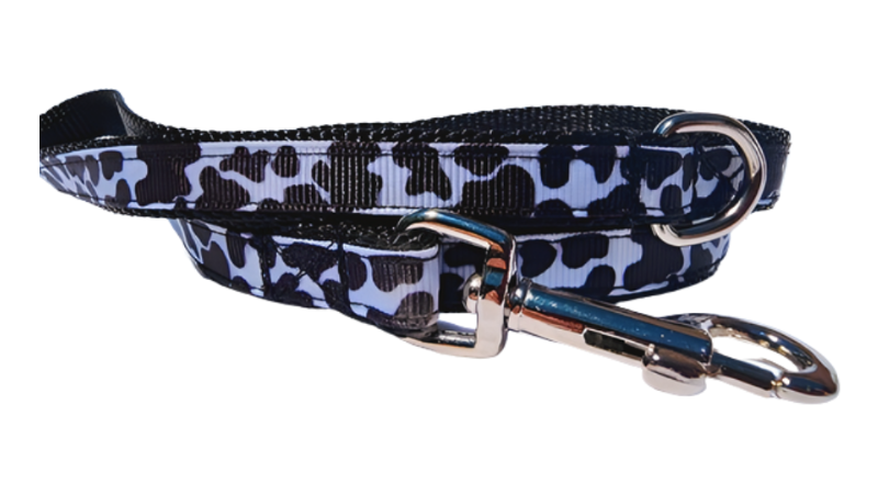 1/2" Cow Print Dog Collar, Leash, or Harness image 2