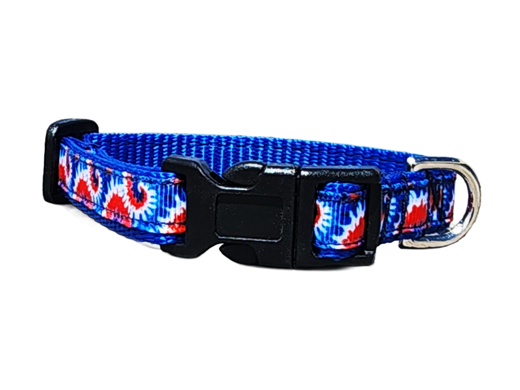 Tie Dye Dog Collar or Leash- 1/2" image 2
