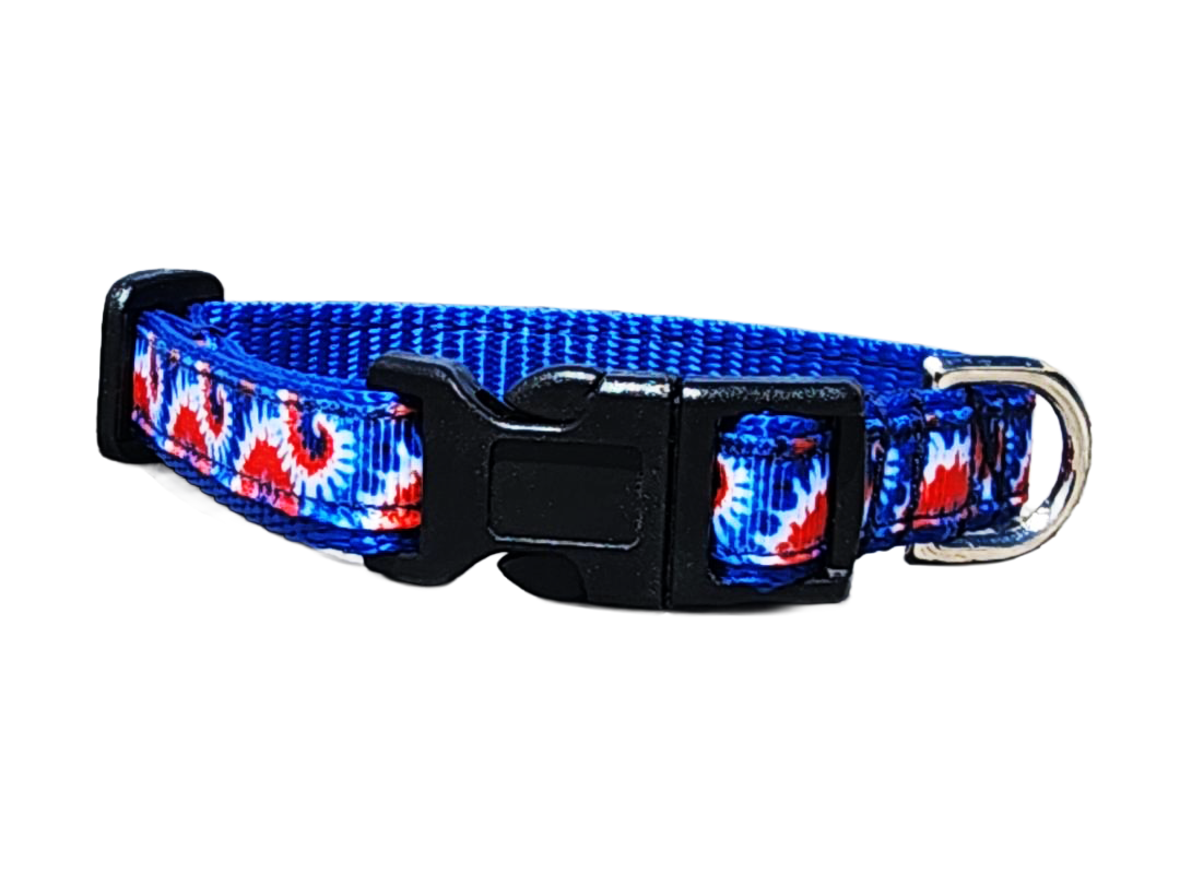 Tie Dye Dog Collar or Leash- 1/2" image 2