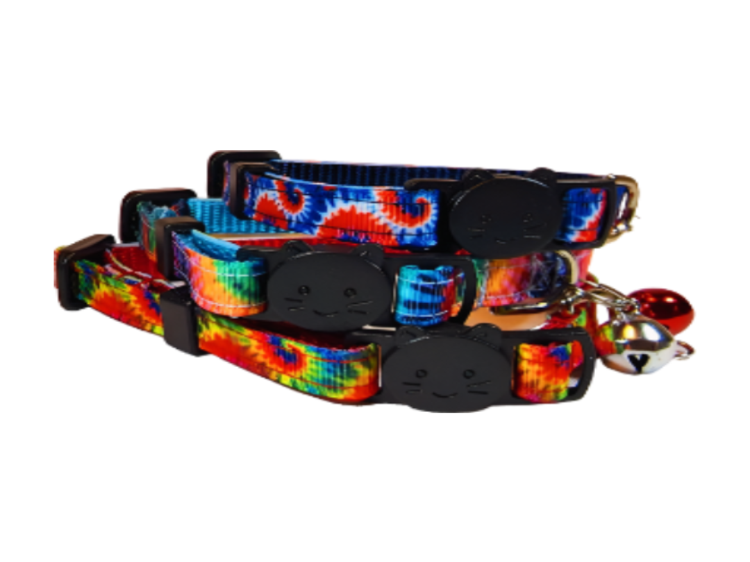 Tie Dye Cat Collar image 0