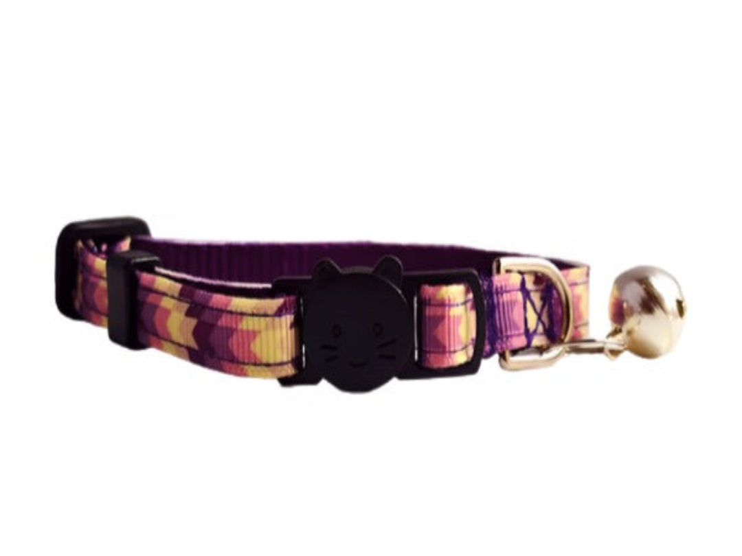 Purple Southwest Cat Collar image 0