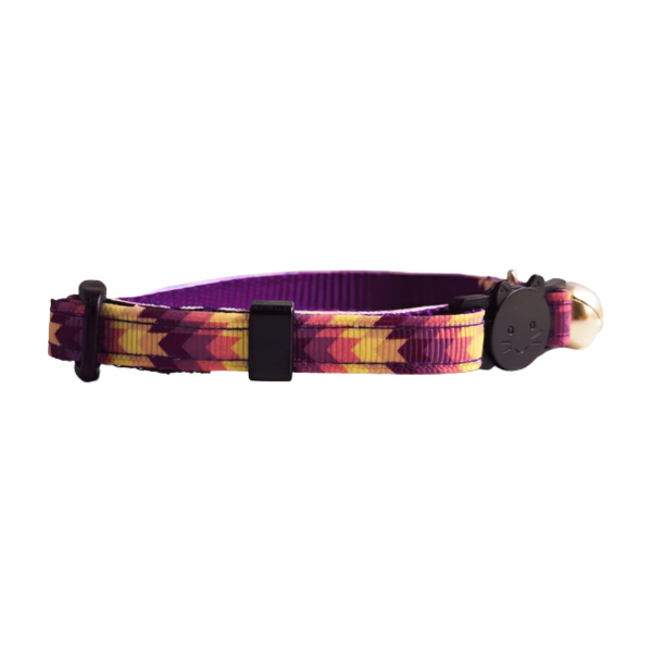 Purple Southwest Cat Collar image 2