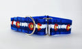 1.5" Blue Colorado Martingale Collar image 1