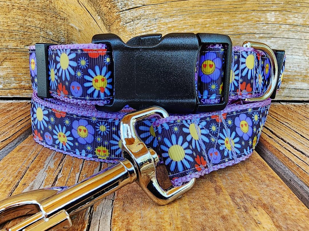 1" Hippie Dog Collar, Leash, or Martingale image 0