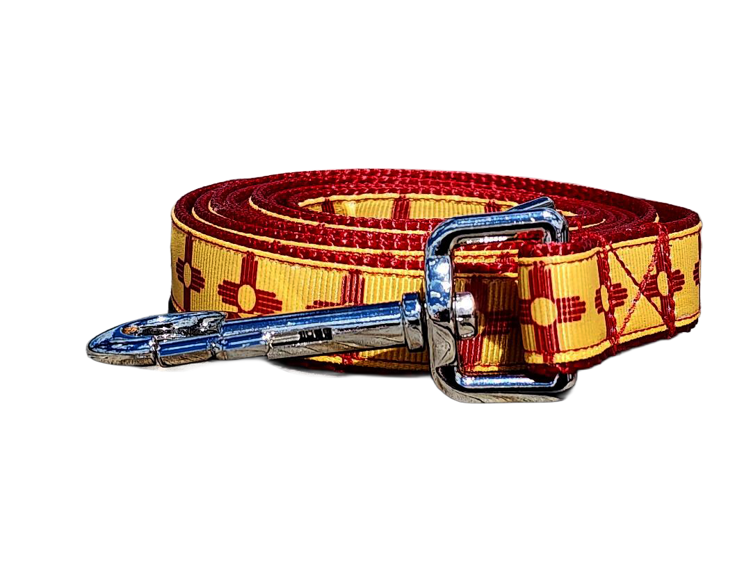 3/4" New Mexico Zia Dog Collar or Leash