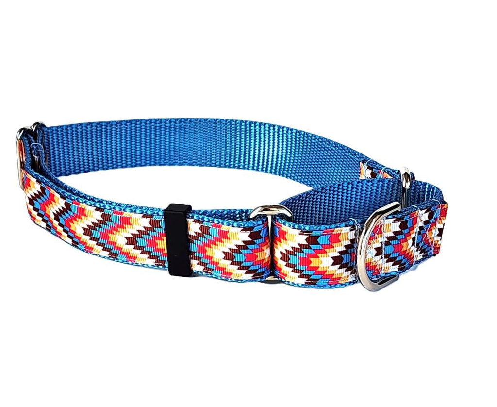1" Aztec Martingale Dog Collar image 2