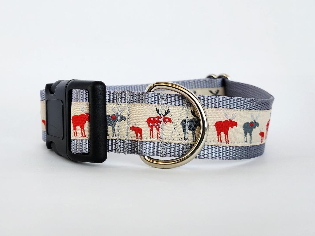 1.5" Moose Dog Collar image 4