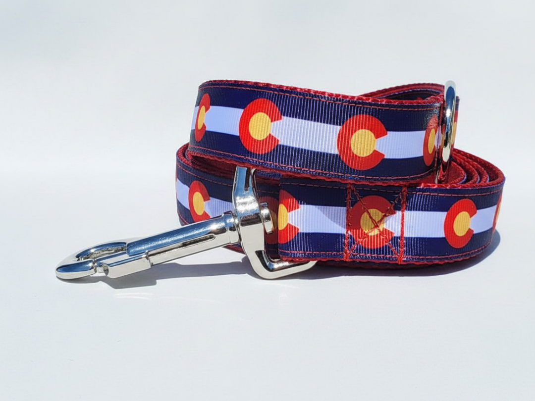 1" Colorado Dog Collar, Martingale, Harness,  or Leash image 3
