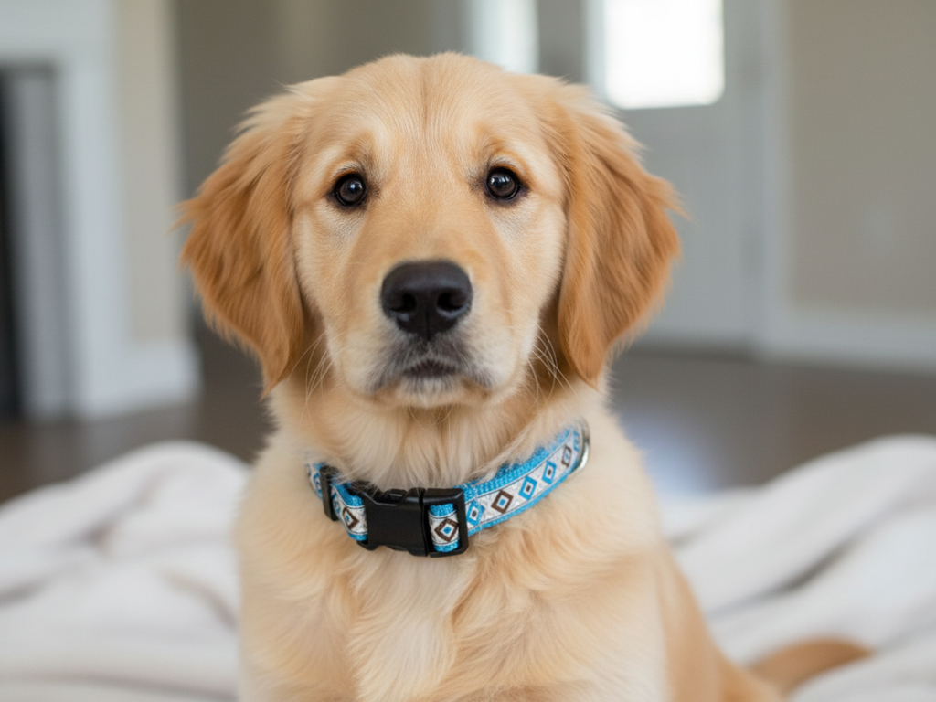 3/4" Blue Southwest Dog Collar, Leash, Martingale, Harness image 3