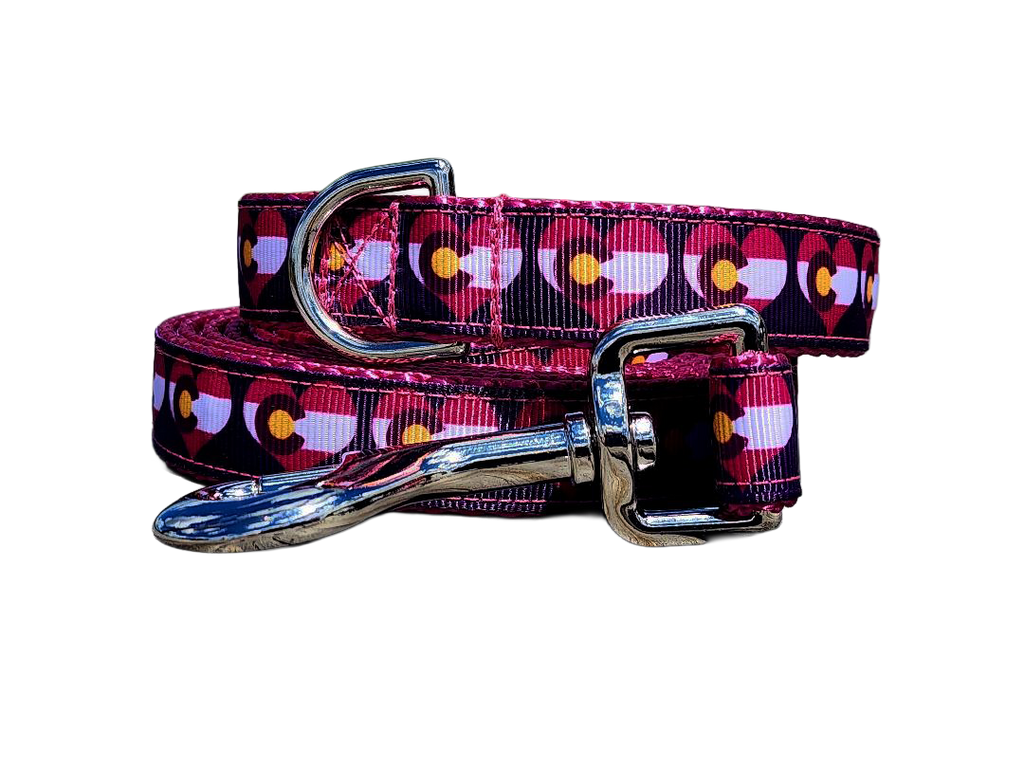 3/4" Pink Colorado Dog Collar or Leash