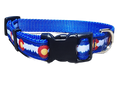 3/4" Blue Colorado Dog Collar, Leash, or Martingale