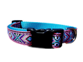 3/4" Pink Southwest Dog Collar or Leash