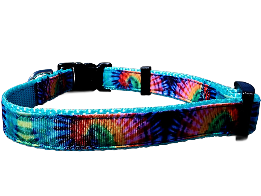 3/4" Tie Dye Dog Collar or Leash