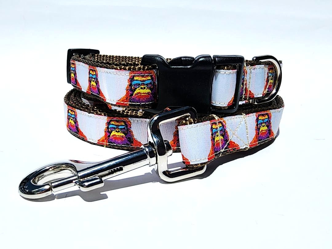 Big Foot Dog Collar or Leash- 3/4" image 0