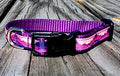 1/2" Purple Mountain Dog Collar or Leash image 1