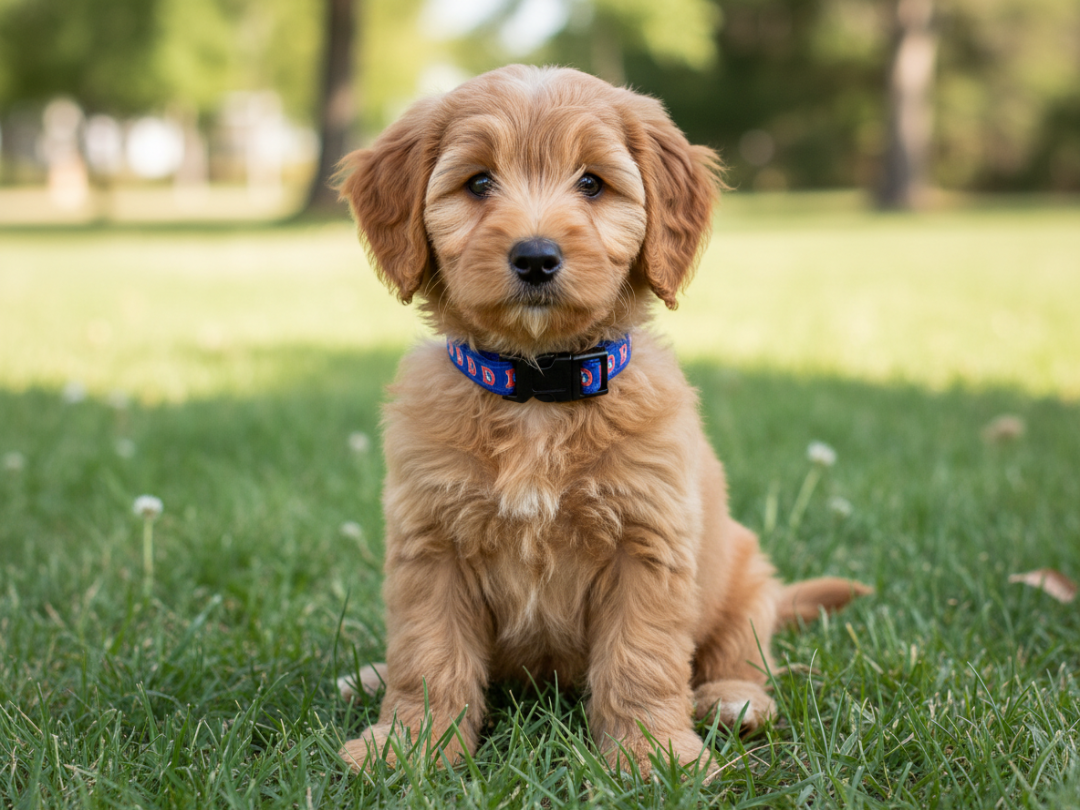 1/2" Retro Broncos Dog Collar image 0