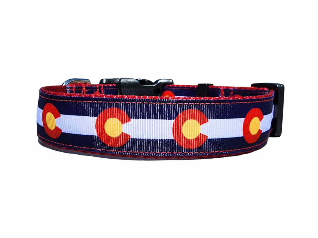 1" Colorado Dog Collar, Martingale, Harness,  or Leash image 2