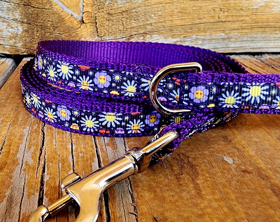 1/2" Hippie Dog Collar or Leash image 1