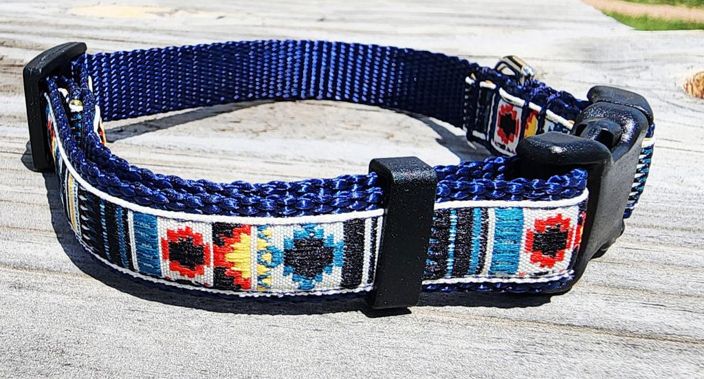 3/4" Southwest Dog Collar, Leash, or Martingale image 2