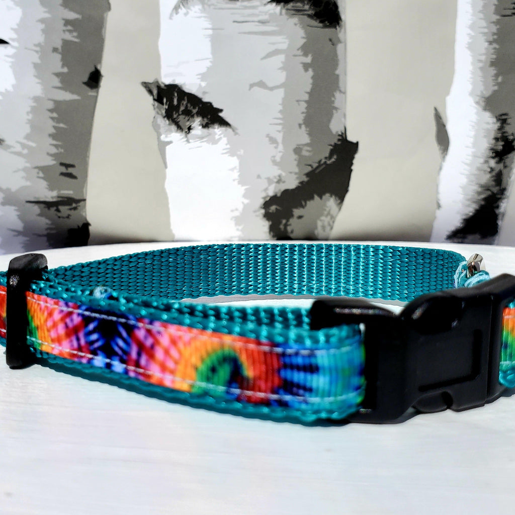1/2" Tie Dye Dog Collar, Leash, or Harness image 2