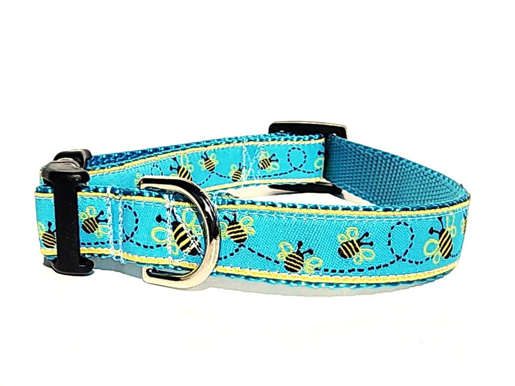 3/4" Bee Dog Collar, Martingale, or Leash image 1