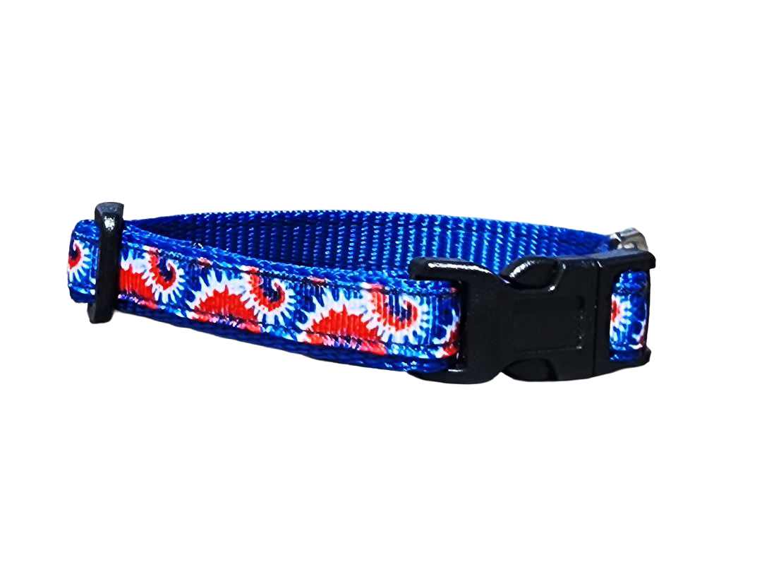 Tie Dye Dog Collar or Leash- 1/2" image 4