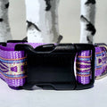 1" Purple Southwest Dog Collar, Leash, Martingale, or Harness image 2