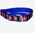 1" Retro Broncos Martingale Collar image 3