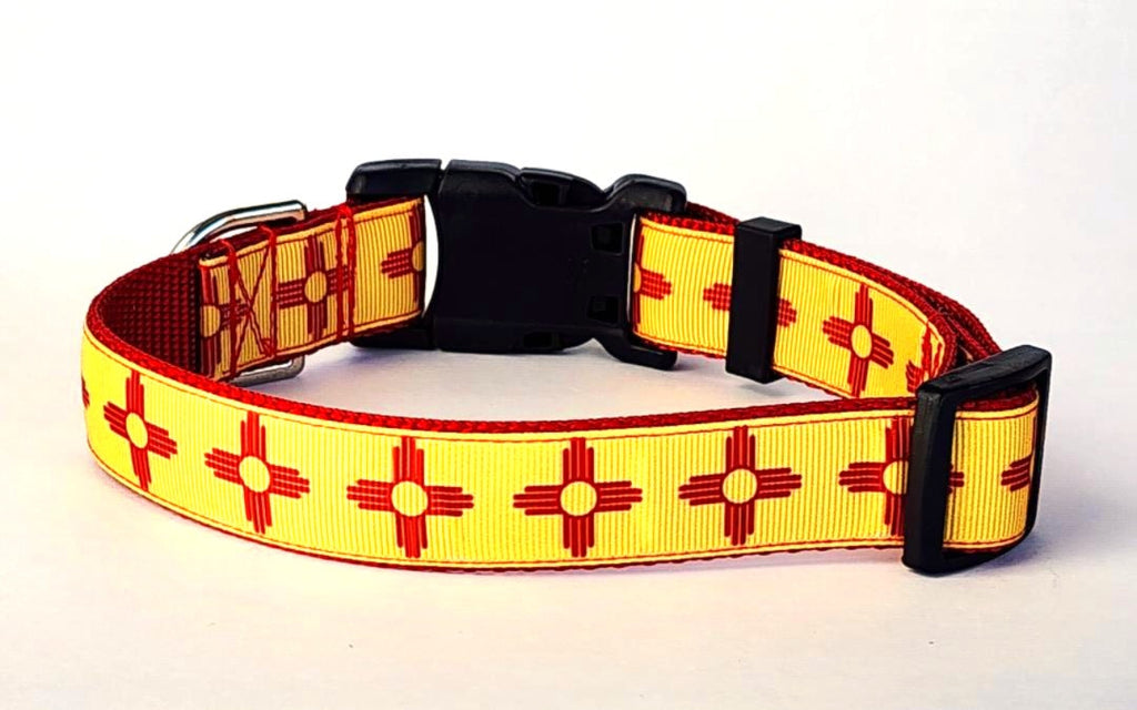 1" New Mexico Zia Dog Collar or Leash image 3