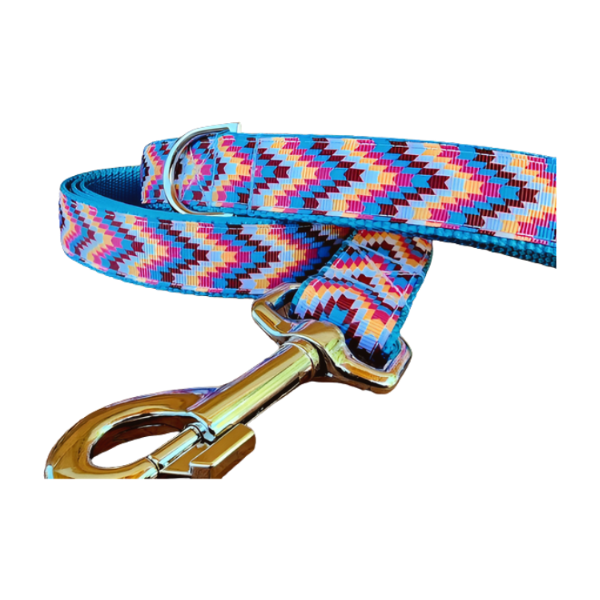 1" Tribal Dog Collar, Leash, or Martingale image 1