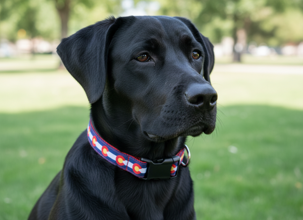 1" Colorado Dog Collar, Martingale, Harness,  or Leash image 0