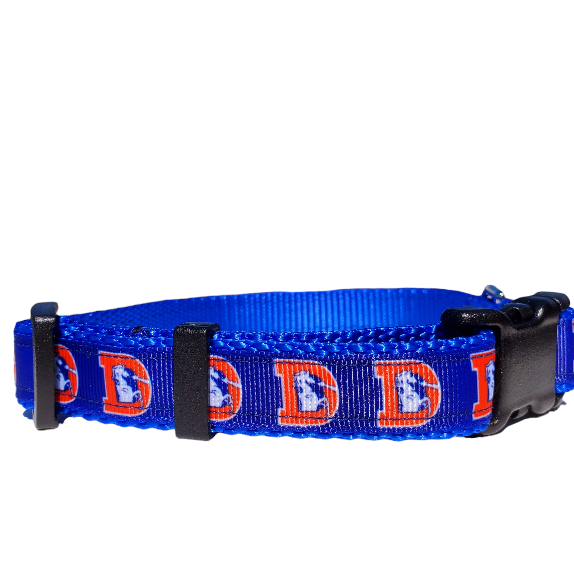 3/4" Retro Broncos Dog Collar, Leash, Martingale, or Harness image 3