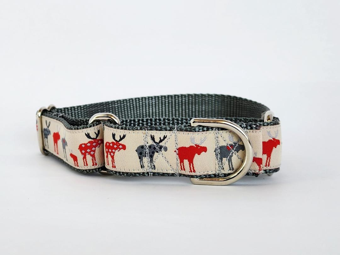 1" Moose Martingale Collar image 1