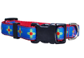 3/4" New Mexico Blue Dog Collar or Leash