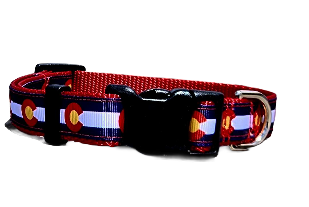 3/4" Red Colorado Dog Collar or Leash