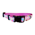 3/4" Pink Flower Dog Collar, Leash, or Martingale image 3