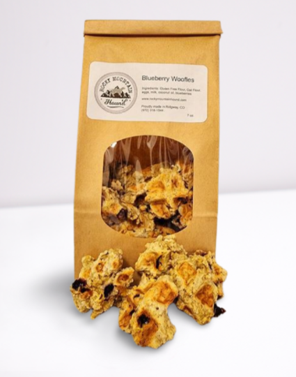 Blueberry Woofles Dog Treats image 0