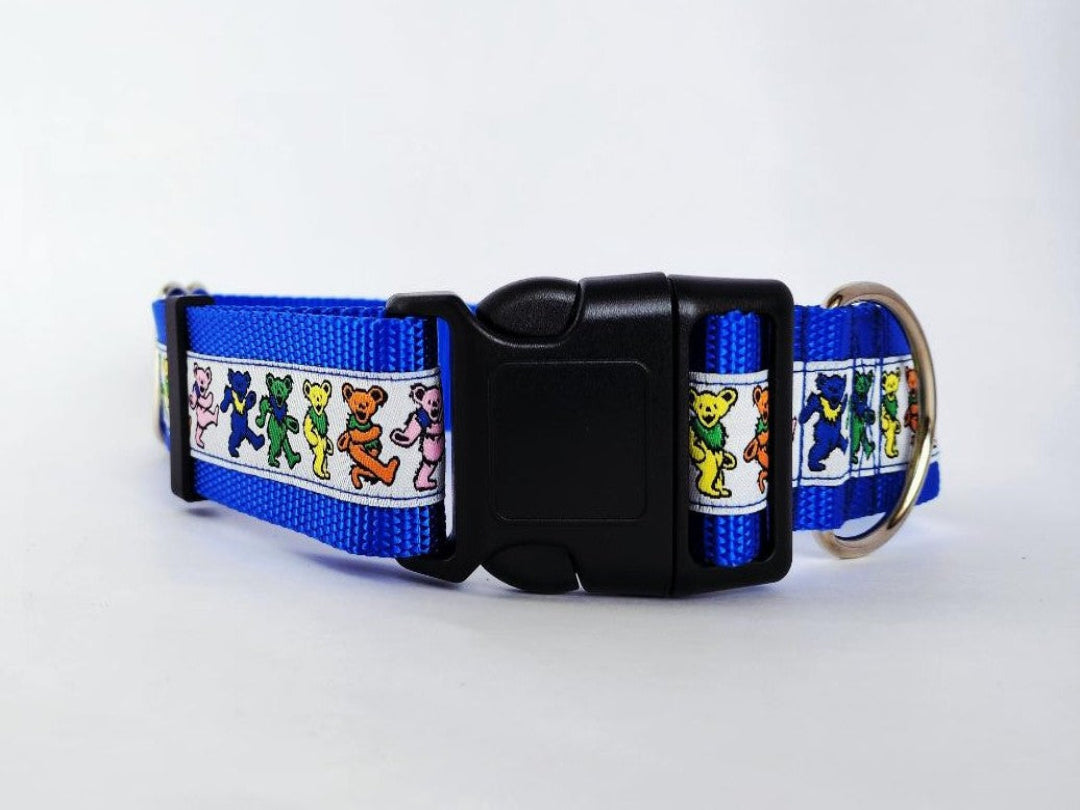 1.5" Grateful Dead Dancing Bears Collar image 0
