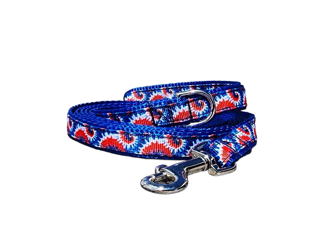 Tie Dye Dog Collar or Leash- 1/2" image 3