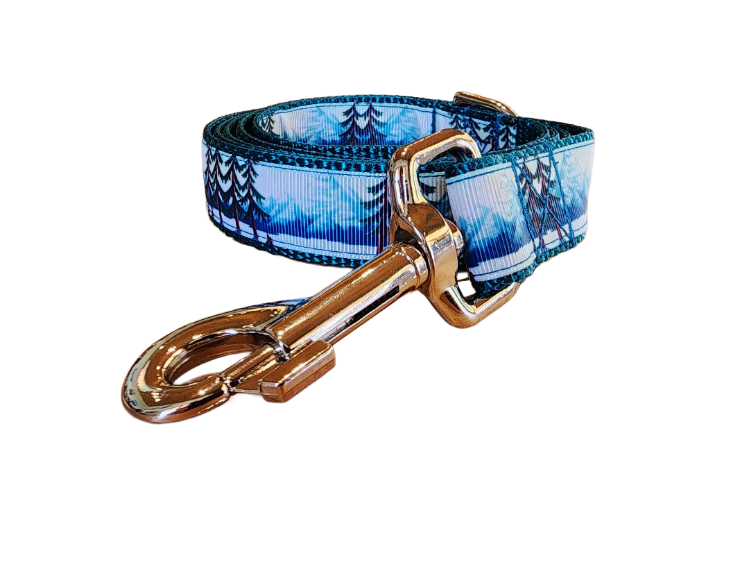 1" Mountain Tree Dog Collar, Leash, Martingale, or Harness image 5