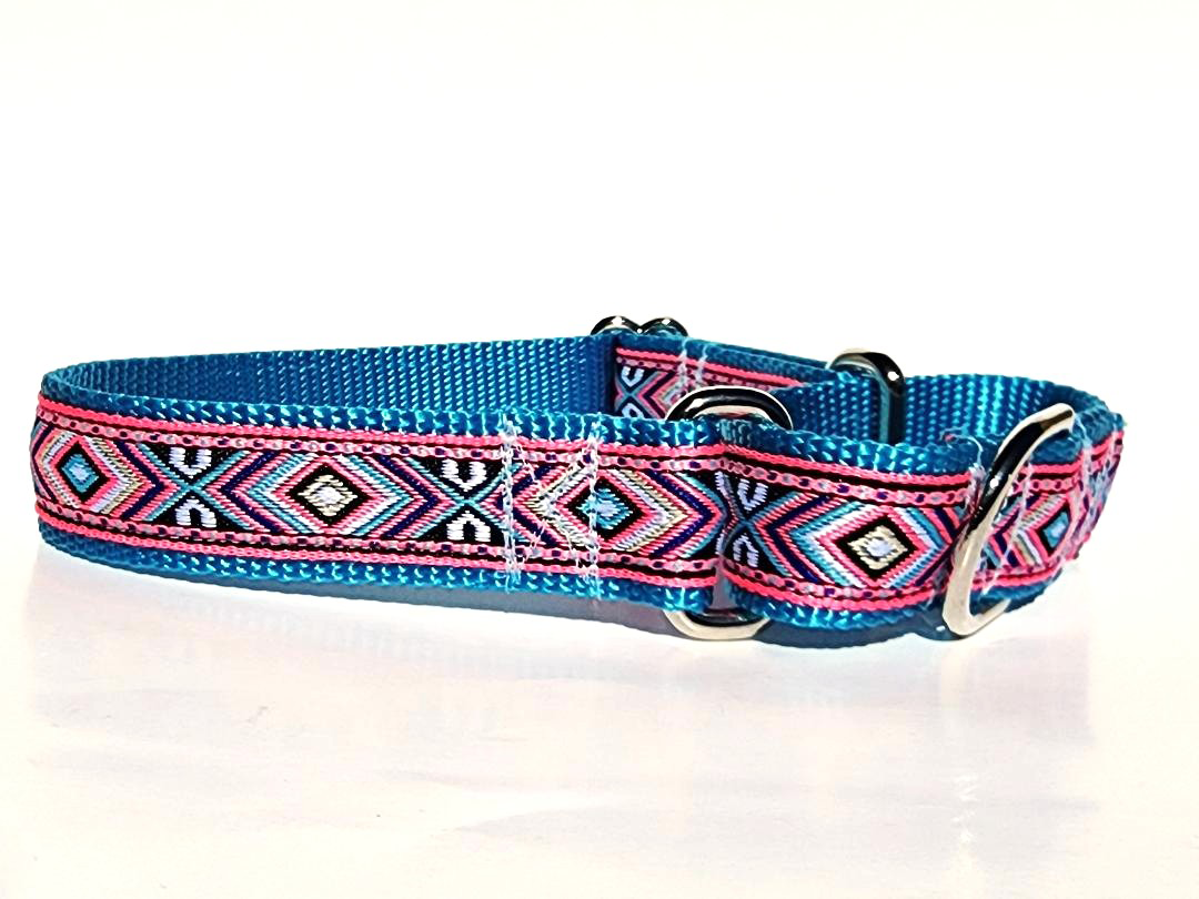 Pink Southwest Martingale Collar or Leash image 2