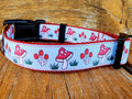 1" Mushroom Dog Collar, Leash, or Martingale image 1