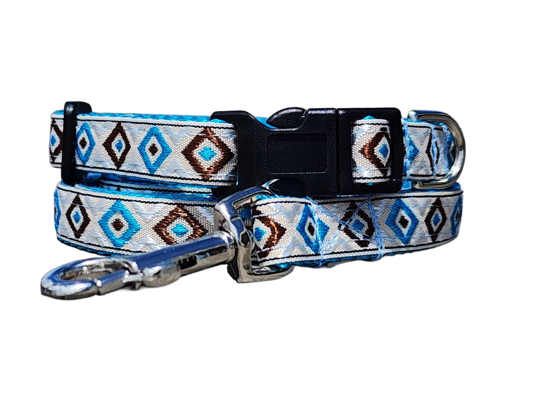 1/2" Southwest Dog Collar or Leash image 0