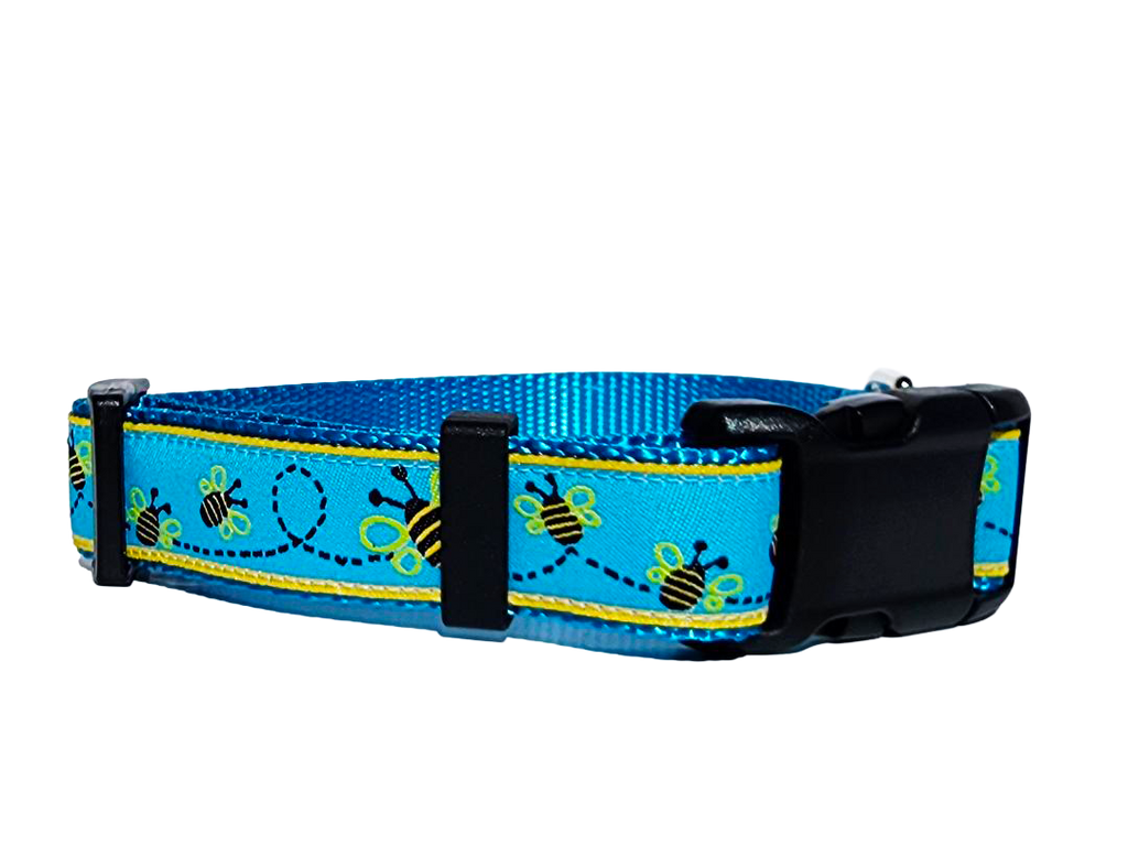 1" Bee Dog Collar, Martingale, or Leash image 5