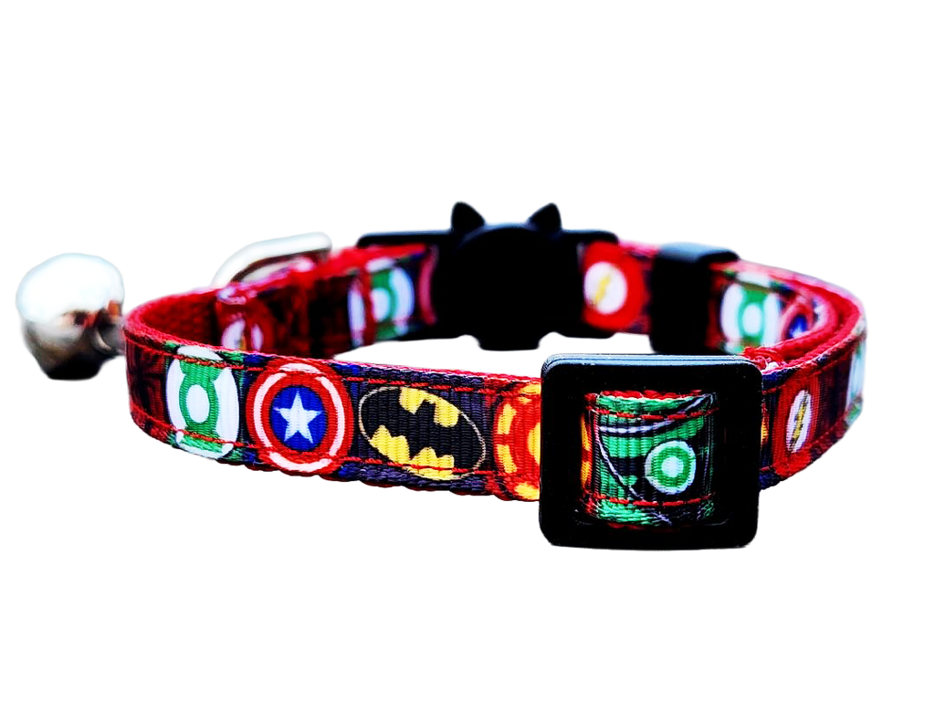 Superhero Cat Collar