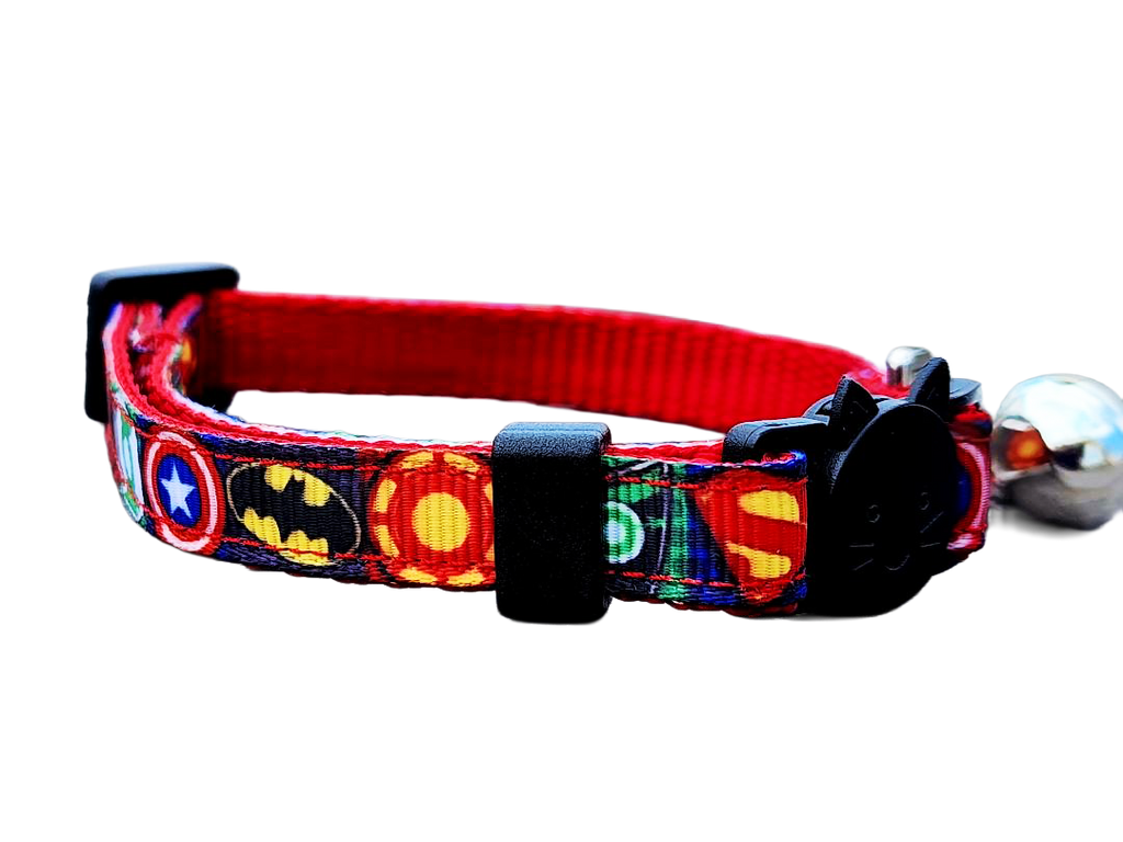 Superhero Cat Collar