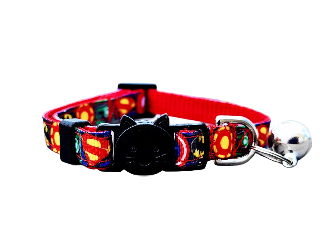 Superhero Cat Collar