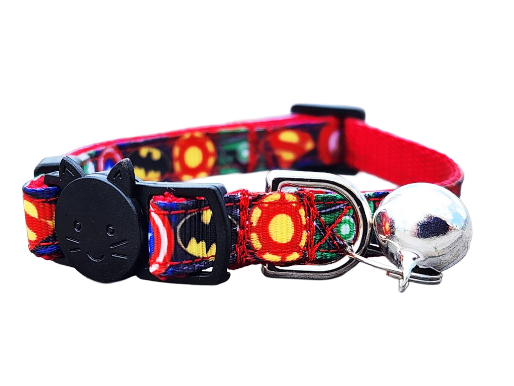 Superhero Cat Collar